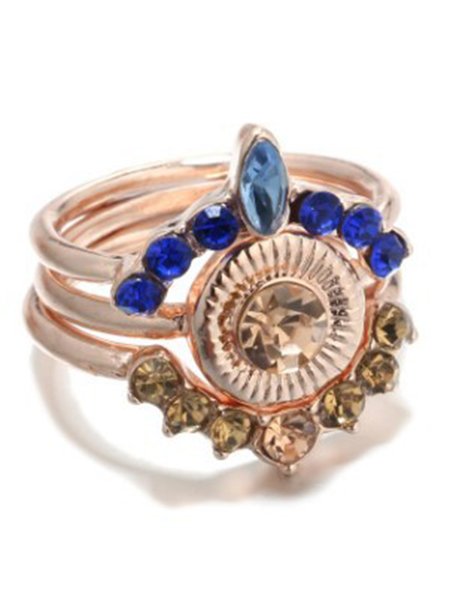 

Vintage Ruby Ring, Blue, Rings