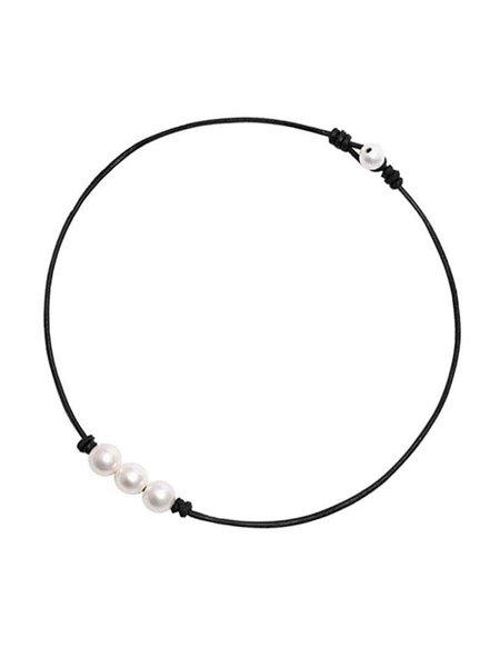 

JFN Simple Pearl Necklace, Color1, Necklaces