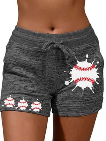 

Regular Fit Sports Shorts, Gray, Shorts