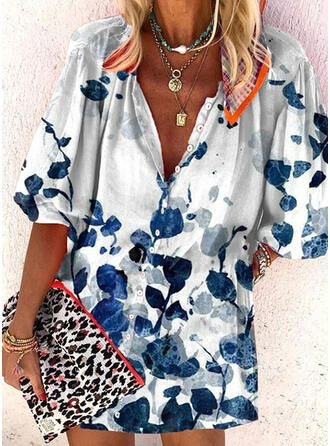 

Loosen Cotton Short Sleeve Woven Dress, White, Dresses