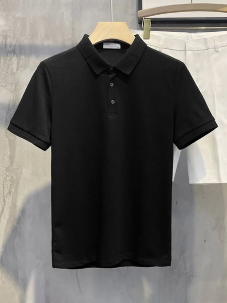 

Short Sleeve Polo Short Sleeve Polo Shirt, Black, Polos