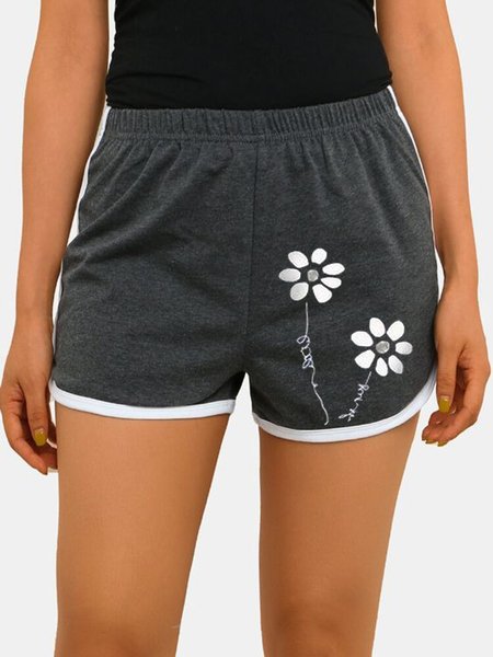 

Casual Regular Fit Shorts, Gray, Shorts