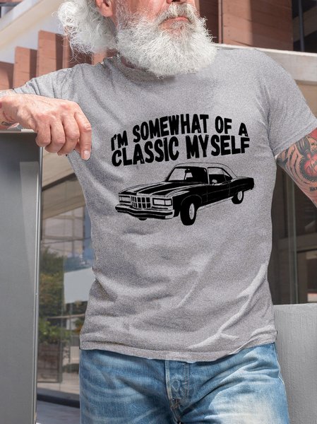 

Funny Car Graphic I'm Somewhat Of A Classic Myself T-Shirt, Light gray, T-shirts