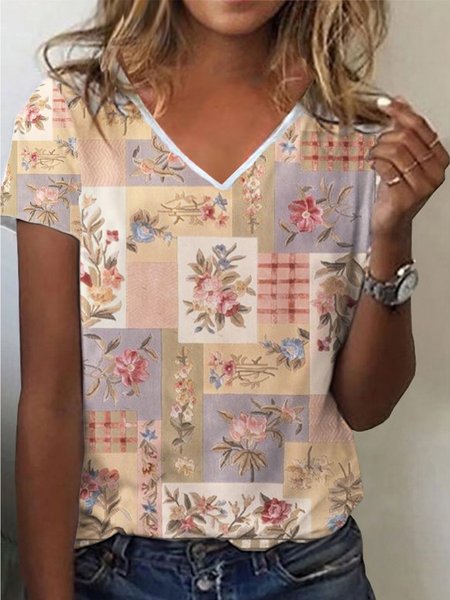 

Vacation Short Sleeve T-Shirt, Multicolor, T-Shirts