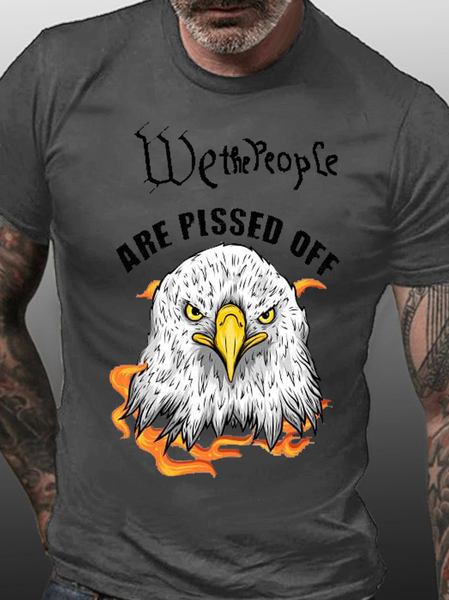 

We The People Are Pissed Off Shirts&Tops, Deep gray, T-shirts