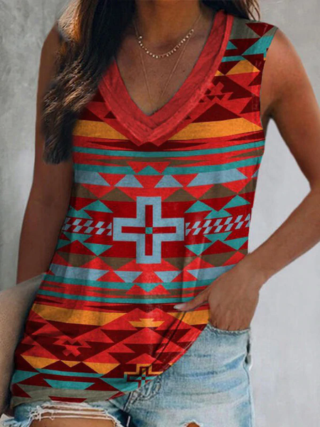 

Casual Knit, Red, Tank Top