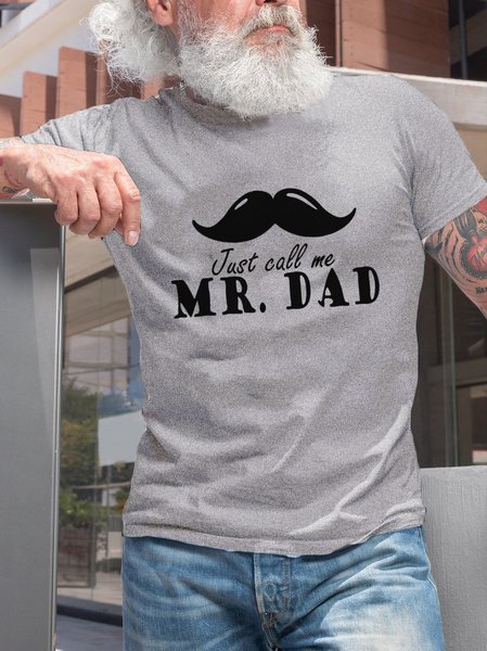 

Mr.Dad Funny Father's Day Gift T-shirt, Light gray, T-shirts