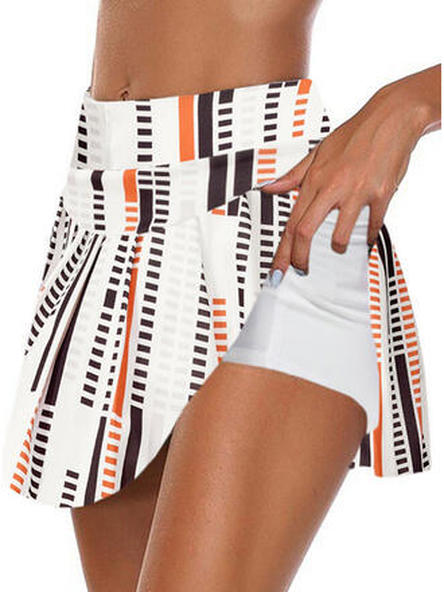 

Summer Vacation Geometric Shorts, Multicolor, Shorts