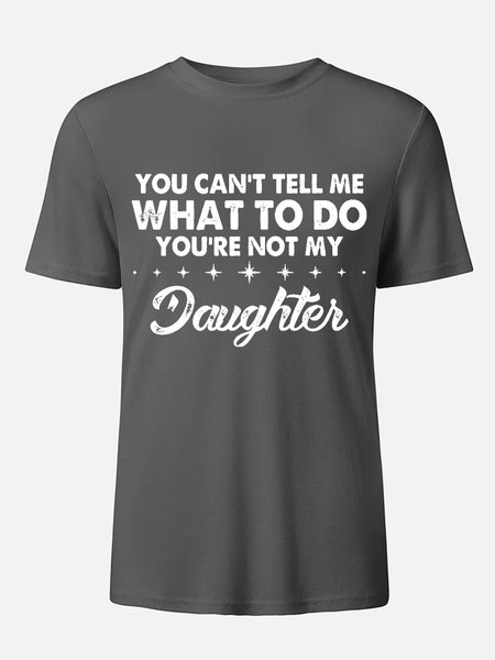 

Mens Funny Letter Crew Neck Tencel Fiber Short Sleeve T-Shirt, Gray, T-shirts