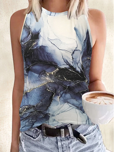 

Casual Ombre Knit Tank, Multicolor, Tanks & Camis