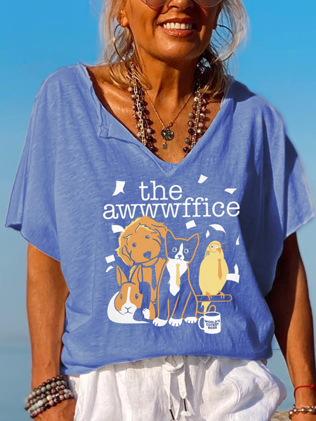 

The Awwwffice The Office Shirts&Tops, Blue, T-shirts