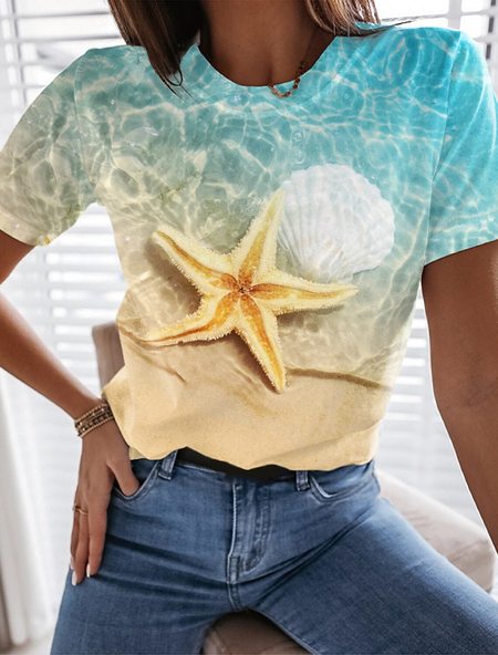 

Sea Casual Short Sleeve T-Shirt, Multicolor, T-Shirts