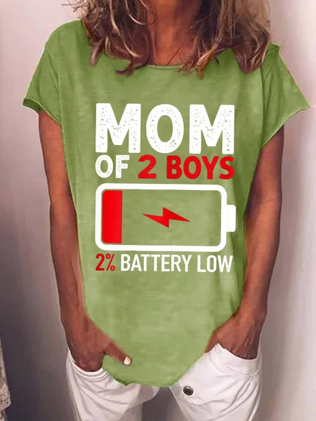 

Women's Cap Sleeve Tee T-shirt Summer Letter Cotton-Blend Crew Neck Daily Going Out Sweet Top, Green, T-Shirts