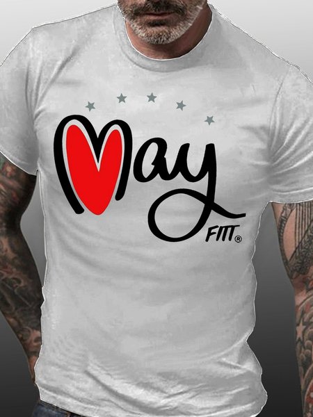 

Lilicloth x May Abad May Love Fitt Mens Short Sleeve T-Shirt, White, T-shirts