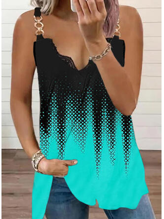

Ombre Vacation Women Knit, Multicolor, Tanks & Camis
