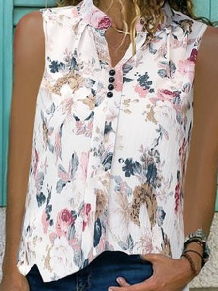 

V Neck Dragonfly Casual Short Sleeve T-Shirt, White, T-Shirts