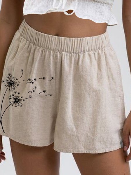 

Dandelion Pastoral Shorts, Khaki, Shorts