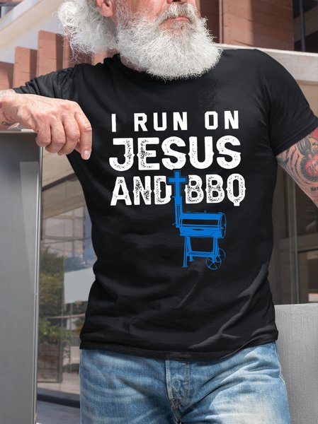 

Men's Casual Crew Neck Short Sleeve T-Shirt, Black, T-shirts