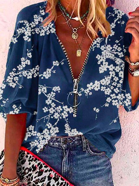 

Discount! women's short sleeve loose top, Multicolor, Shirts & Blouses