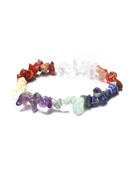 

Natural Wind Ethnic Irregular Natural Stone Bracelet, Multicolor, Bracelets