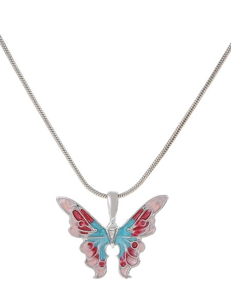 

JFN Symphony Oil Necklace Dress Jewelry, Silver, Necklaces