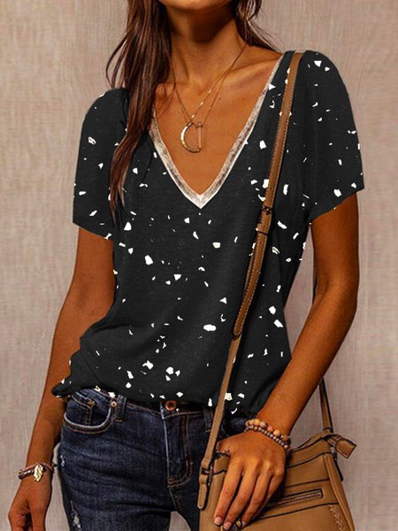 

Discount! Women's Resort Knit T-Shirt, Multicolor, T-Shirts
