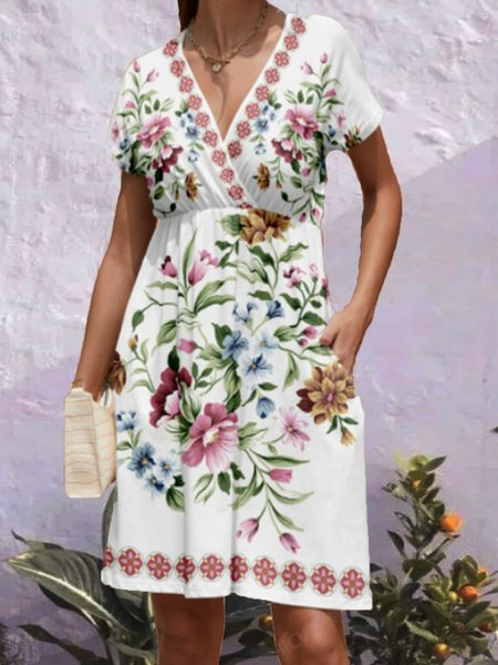 

Vacation Regular Fit Dresses, White, Dresses