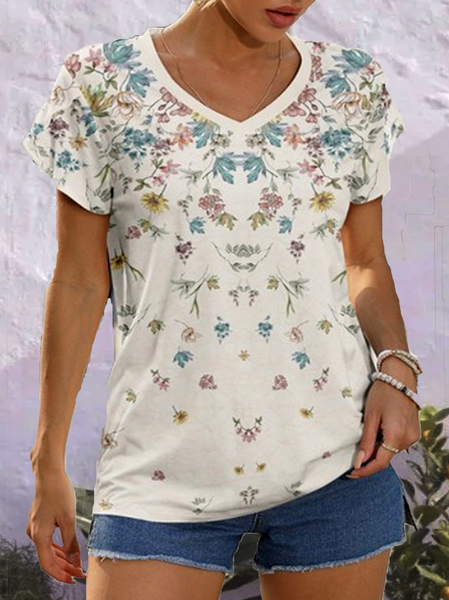 

Loosen T-Shirt, White, Tees & T-shirts