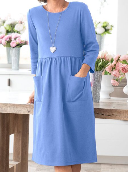 

Regular Fit Casual Dresses, Blue, Dresses