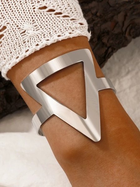 

JFN Ins Vintage Triangle Silver Bracelet, Bracelets