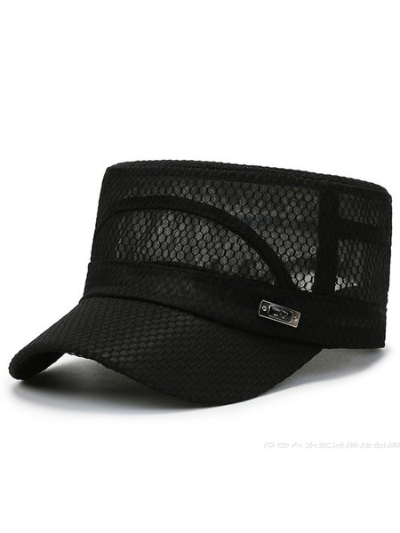 

Men's Quick Dry Mesh Beach Sun Hat, Black, Men Hats &Scarves&Gloves