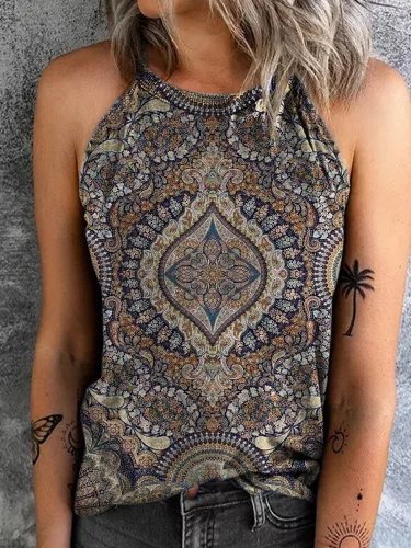 

Loose Vintage Ethnic Tanks & Camis, Multicolor, Tanks & Camis