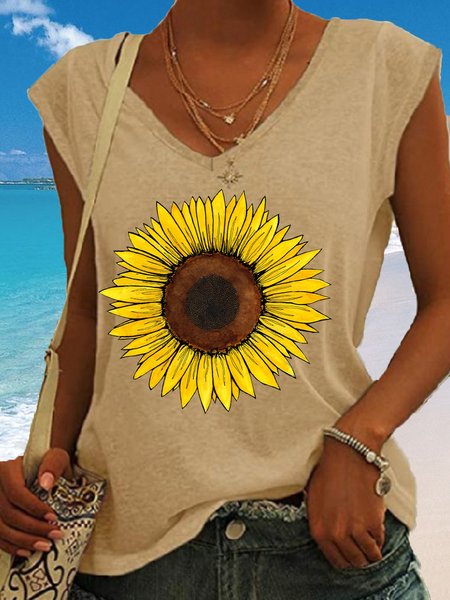 

Letter Tanks & Camis, Khaki, Tank Tops