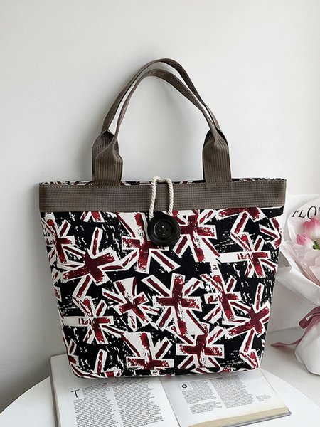 

JFN Independence Day American Flag Tote Bags Shoulder Bags Tote Bags, As picture, Women's Bags