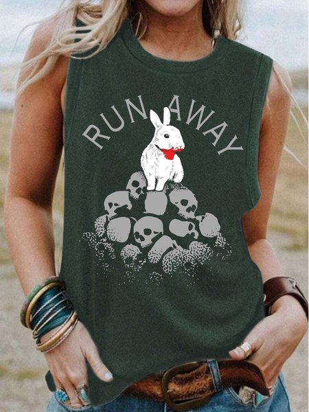 

rabbit women’s Crew Neck Tank & Cami, Green, Tank Tops