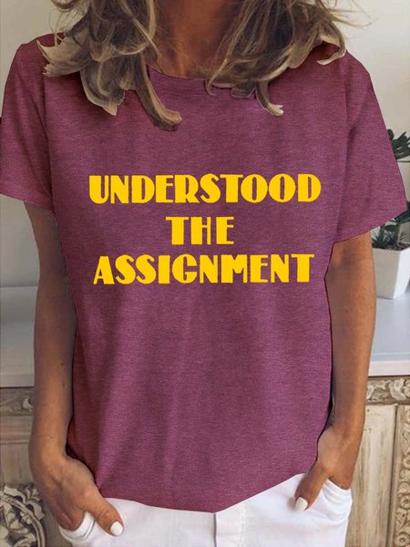 

Lilicloth x Janice Understood The Assignment Women's T-Shirt, Wine red, T-shirts