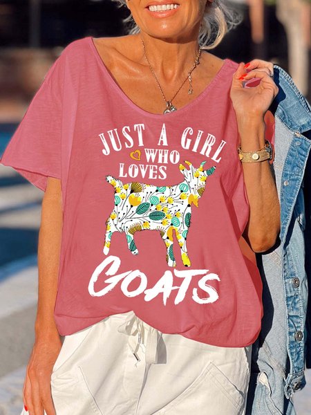 

animal women’s Fit Text Letters Casual T-Shirt, Pink, T-shirts