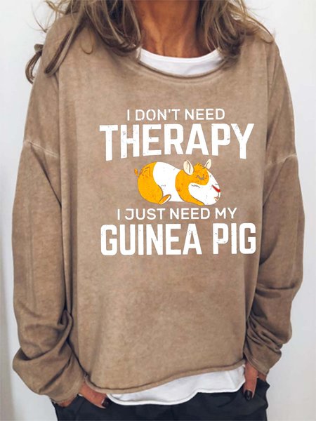 

animal women’s Text Letters Casual Crew Neck Sweatshirts, Khaki, Hoodies&Sweatshirts
