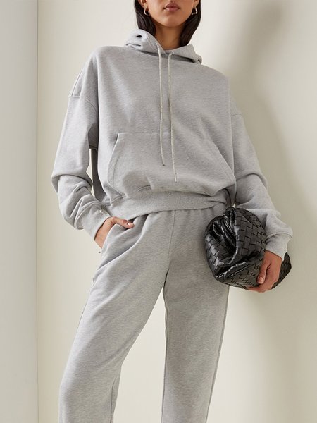 

Gray Daily Long sleeve Hoodie Casual Sweatshirts, Hoodies and Sweatshirts