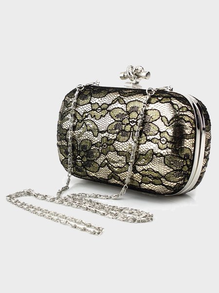 Lace Clutch Party Bag, As picture, Women's Bags