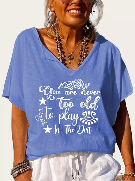 

Regular Fit Casual T-Shirt, Blue, Tees & T-shirts