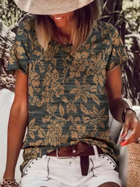 

Regular Fit Casual T-Shirt, Green, T-Shirts