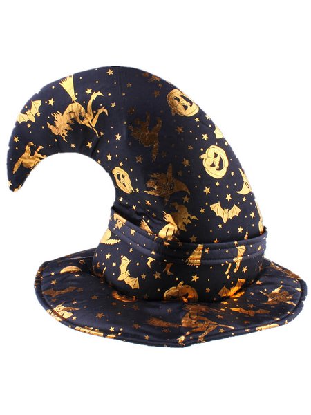 

Halloween Witch Decoration Hat, Color2, Men Hats &Scarves&Gloves