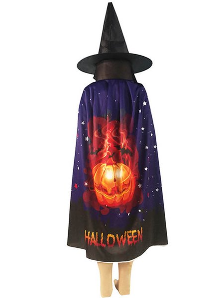 

halloween hat cape cape decoration set, Color2, Men Other Acc
