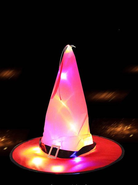 

halloween witch decoration hat, Orange, Hats & Headwear