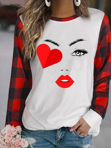 

Art Crew Neck Abstract Sweatshirts, Red, Sweatshirts & Hoodies