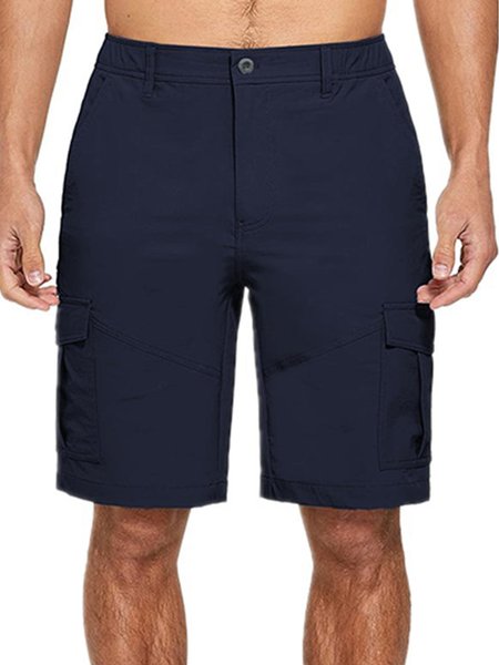 

Casual Cargo Shorts, Navy blue, Shorts