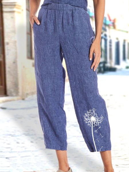 

Casual Dandelion Casual Pants, Purple, Pants