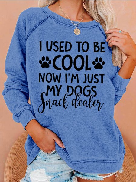 

Womens Funny Dog Lover Crew Neck Sweatshirt, Light blue, Hoodies&Sweatshirts