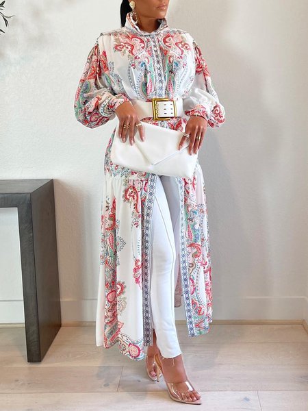 

Regular Fit Urban Long Sleeve Blouse, Multicolor, Blouses and Shirts
